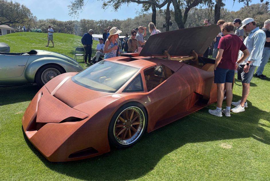 2008 harmon splinter sports car showcased at the 2026 amelia concours