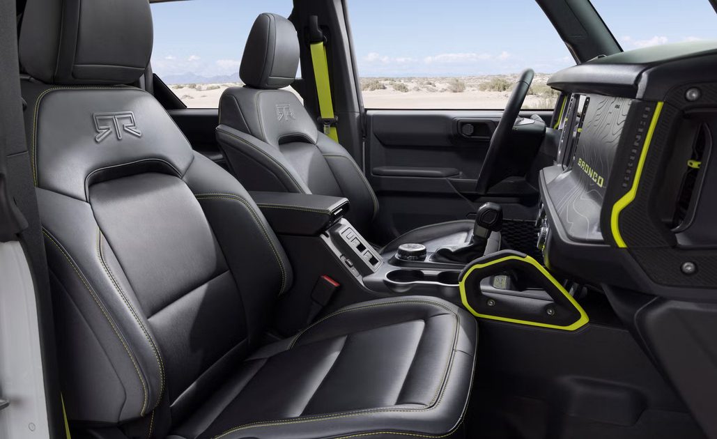 Ford Shows Off the Bold Interior of the 2027 Bronco RTR for the First Time