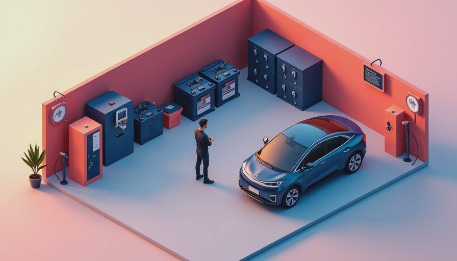 Visual context for EV batteries