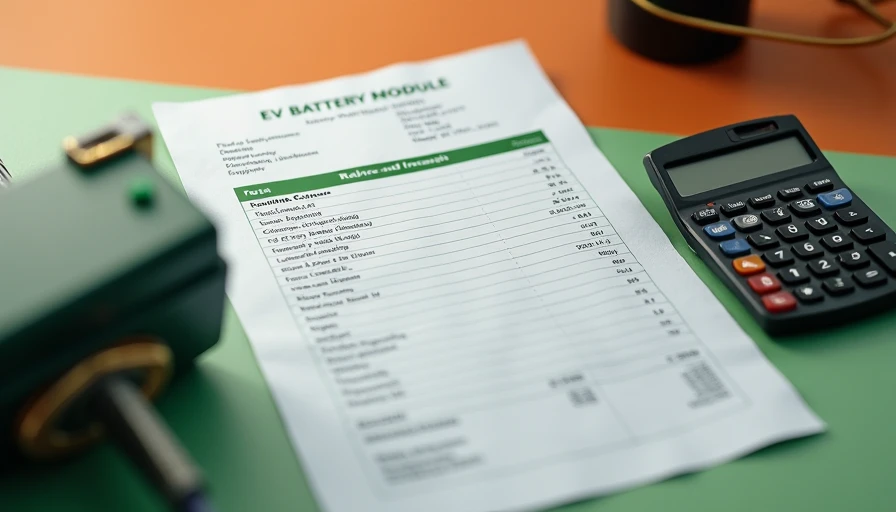 Illustration for EV battery replacement cost