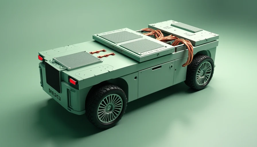 Illustration for EV battery thermal management