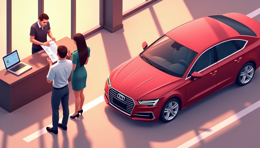 Illustration for how to negotiate new car price