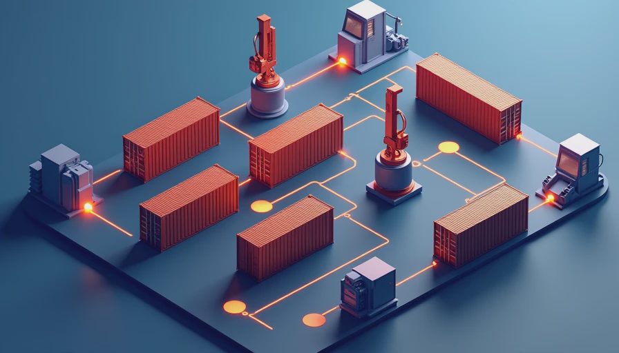 Visual context for auto industry supply chain 2026