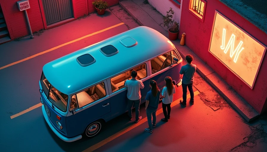Visual context for new volkswagen bus