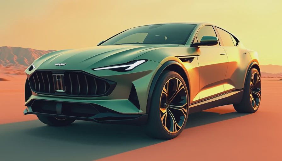 Visual context for aston martin dbx concept