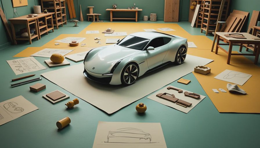 Visual context for bmw concept car