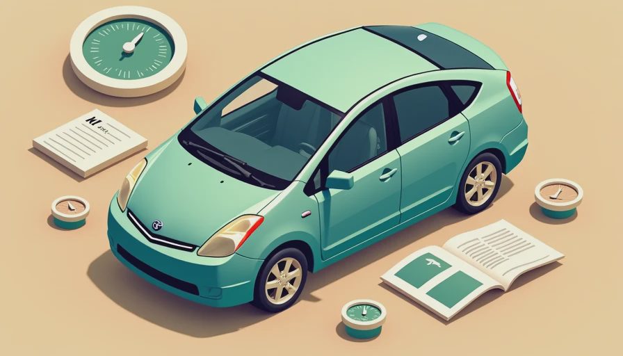 Visual context for 2003 toyota prius