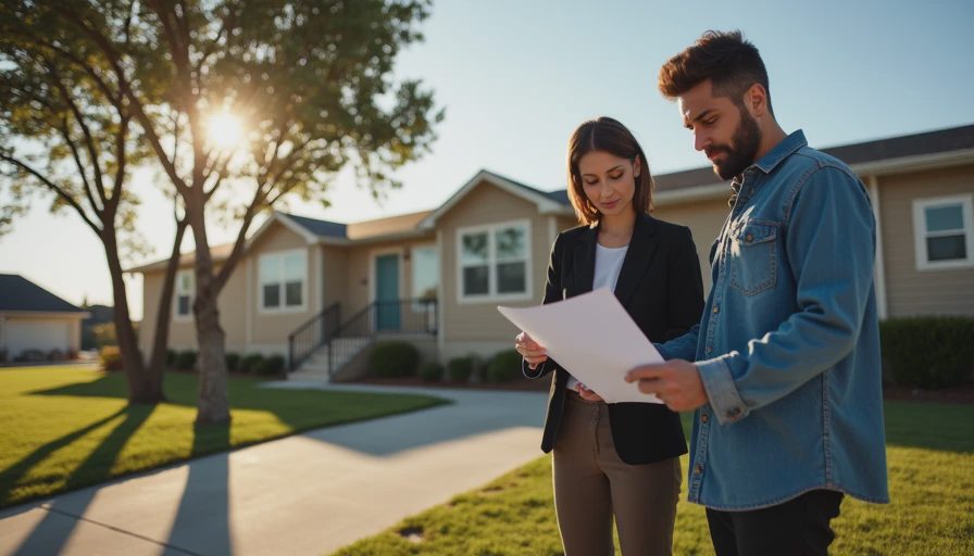 Visual context for how to value manufactured homes