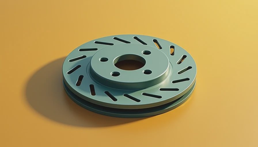 Visual context for what are rotors on brakes