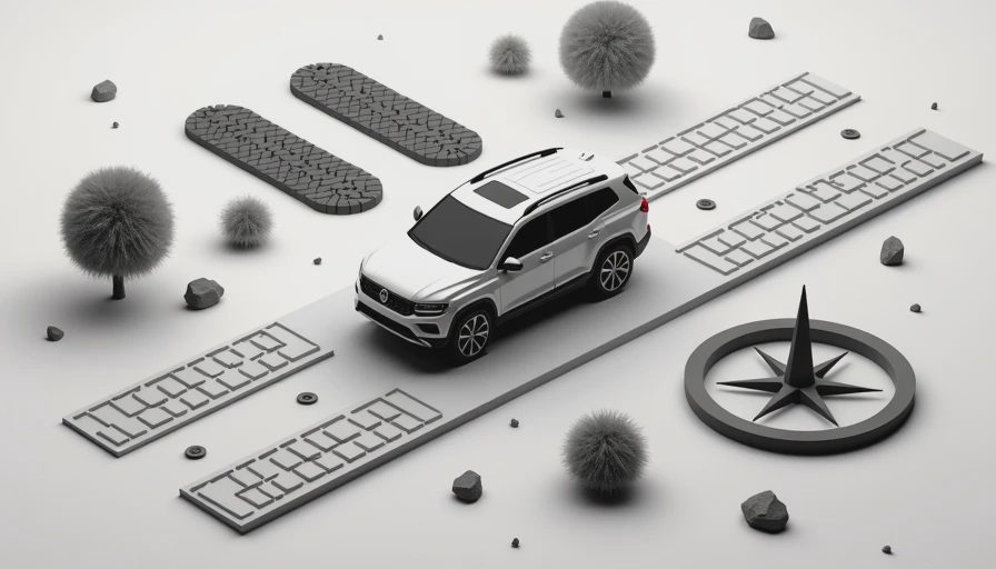 Visual context for midsize suv with 4wd