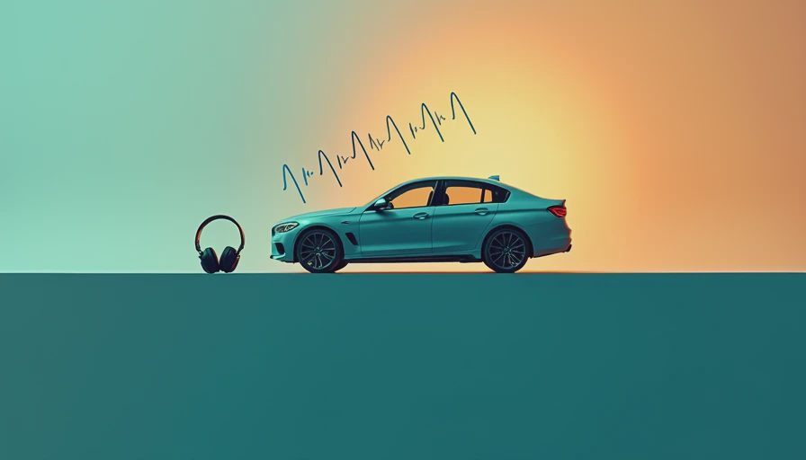 Visual context for active noise cancellation car