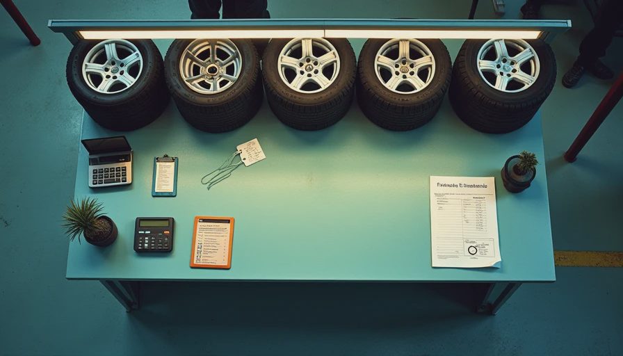 Visual context for how much is it to replace tires